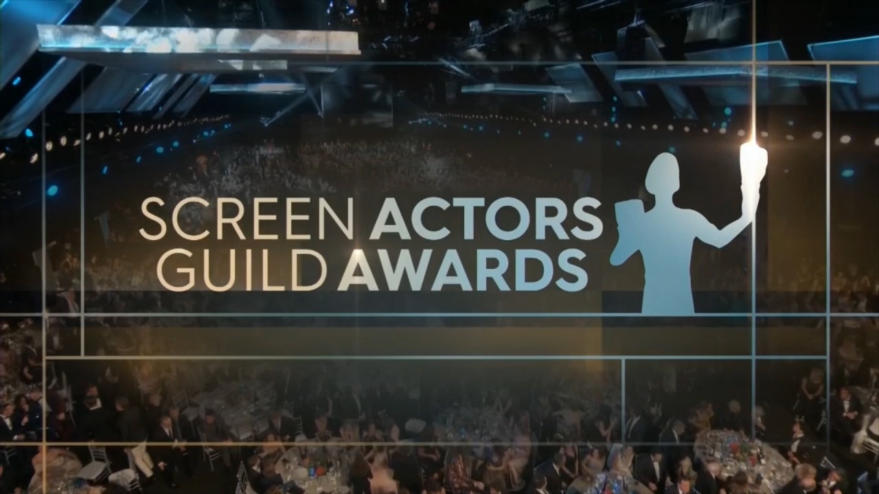 26th Screen Actors Guild Awards broadcast graphics package as well as the screens graphics package